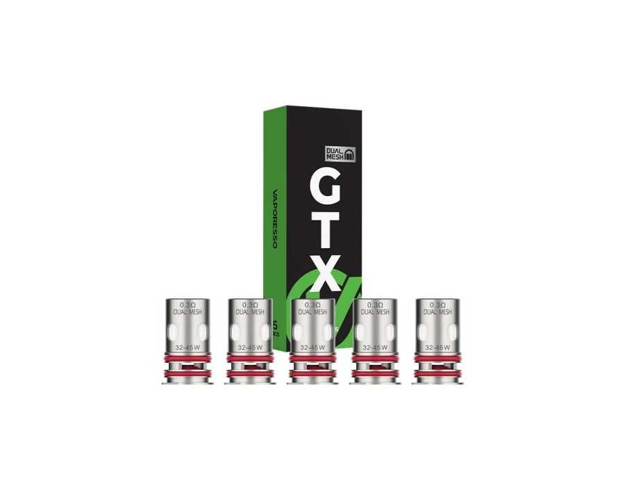 Vaporesso GTX 4 Dual Mesh Coil 0.30 Ohm Vaporesso GTX 4 Dual Mesh Coil 0.30 Ohm