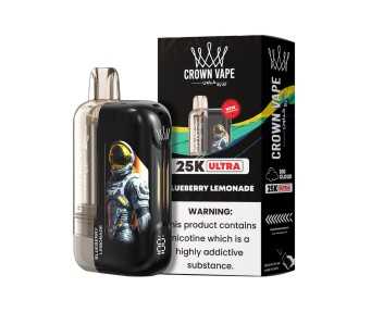 Al Fakher Crown Bar 25K Ultra Blueberry Lemonade