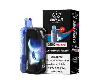 Al Fakher Crown Bar 25K Ultra Blueberry Raspberry