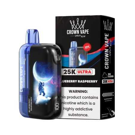 Al Fakher Crown Bar 25K Ultra Blueberry Raspberry