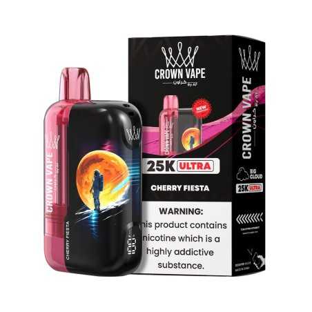 Al Fakher Crown Bar 25K Ultra Cherry Fiesta