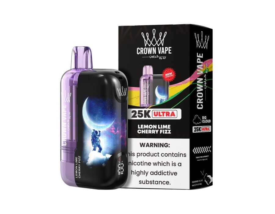 Al Fakher Crown Bar 25K Ultra Lemon Lime Cherry Fizz