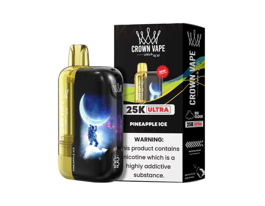 Al Fakher Crown Bar 25K Ultra Pineapple İce Al Fakher Crown Bar 25K Ultra Pineapple İce