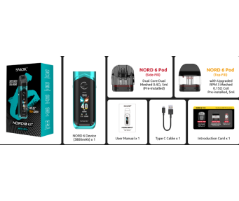 Smok Nord 6 Pod Mod