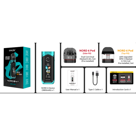 Smok Nord 6 Pod Mod