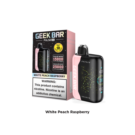 Geek Bar Pulse X White Peach Raspberry 25.000 Puff