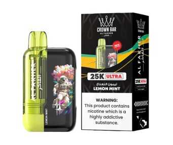 Al Fakher Crown Bar 25K Ultra Lemon Mint