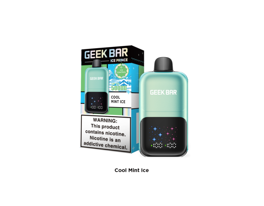 Geek Bar İce Prince Cool Mint İce 50000 Puff