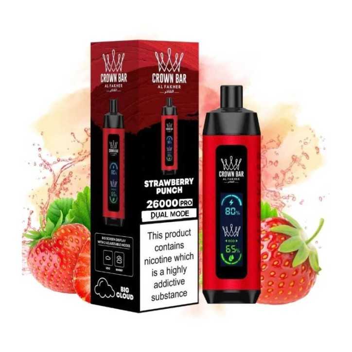 Al Fakher Crown Bar Strawberry Punch Al Fakher Crown Bar Strawberry Punch