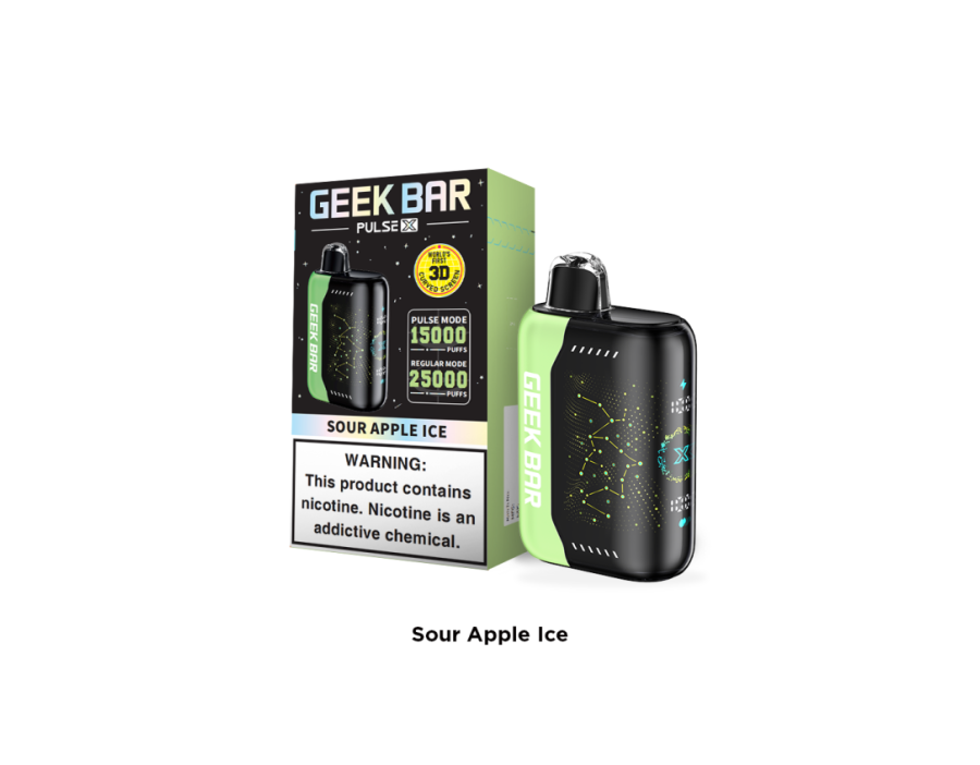 Geek Bar Pulse X Sour Apple İce 25.000 Puff